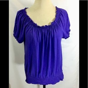 INC. Blue/Purple Top